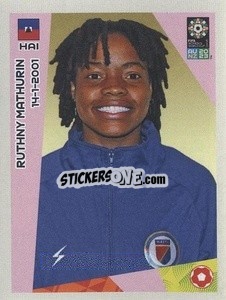 Figurina Ruthny Mathurin - FIFA Women's World Cup Australia & New Zealand 2023
 - Panini