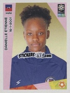 Sticker Danielle Étienne - FIFA Women's World Cup Australia & New Zealand 2023
 - Panini