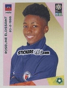 Sticker Roseline Éloissaint - FIFA Women's World Cup Australia & New Zealand 2023
 - Panini