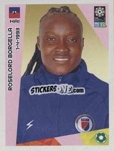 Figurina Roselord Borgella - FIFA Women's World Cup Australia & New Zealand 2023
 - Panini