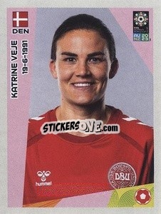 Sticker Katrine Veje - FIFA Women's World Cup Australia & New Zealand 2023
 - Panini