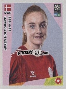 Figurina Karen Holmgaard - FIFA Women's World Cup Australia & New Zealand 2023
 - Panini