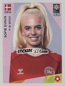 Sticker Sofie Svava - FIFA Women's World Cup Australia & New Zealand 2023
 - Panini