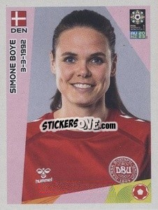 Cromo Simone Boye - FIFA Women's World Cup Australia & New Zealand 2023
 - Panini