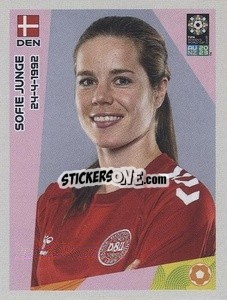 Sticker Sofie Junge - FIFA Women's World Cup Australia & New Zealand 2023
 - Panini