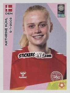 Figurina Kathrine Kühl - FIFA Women's World Cup Australia & New Zealand 2023
 - Panini