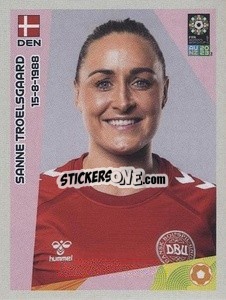 Sticker Sanne Troelsgaard - FIFA Women's World Cup Australia & New Zealand 2023
 - Panini