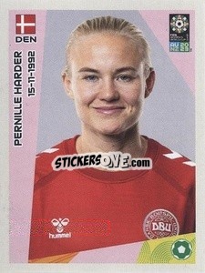 Sticker Pernille Harder - FIFA Women's World Cup Australia & New Zealand 2023
 - Panini