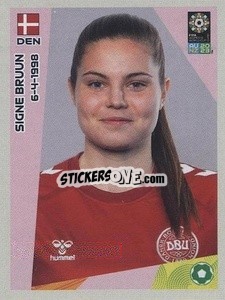 Sticker Signe Bruun - FIFA Women's World Cup Australia & New Zealand 2023
 n. 256 - Panini