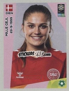 Sticker Mille Gejl - FIFA Women's World Cup Australia & New Zealand 2023
 - Panini