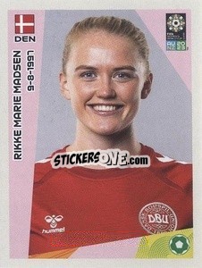 Sticker Rikke Marie Madsen - FIFA Women's World Cup Australia & New Zealand 2023
 - Panini