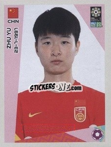 Cromo Zhu Yu - FIFA Women's World Cup Australia & New Zealand 2023
 - Panini