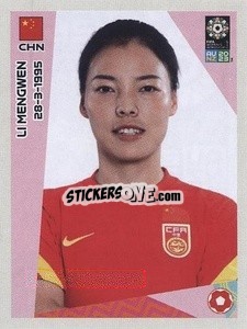 Sticker Li Mengwen - FIFA Women's World Cup Australia & New Zealand 2023
 - Panini