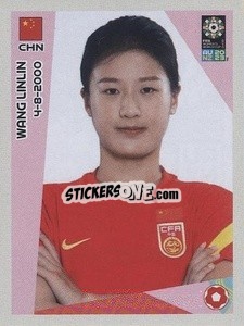 Figurina Wang Linlin - FIFA Women's World Cup Australia & New Zealand 2023
 - Panini