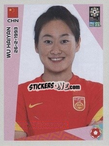 Sticker Wu Haiyan - FIFA Women's World Cup Australia & New Zealand 2023
 - Panini