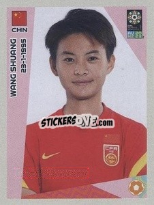 Sticker Wang Shuang - FIFA Women's World Cup Australia & New Zealand 2023
 - Panini