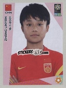Sticker Zhang Linyan - FIFA Women's World Cup Australia & New Zealand 2023
 - Panini