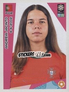 Sticker Andreia Jacinto - FIFA Women's World Cup Australia & New Zealand 2023
 - Panini