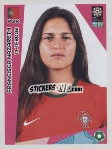 Sticker Francisca Nazareth - FIFA Women's World Cup Australia & New Zealand 2023
 - Panini
