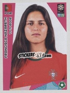 Sticker Francisca Nazareth - FIFA Women's World Cup Australia & New Zealand 2023
 n. 371 - Panini