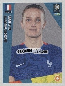 Sticker Sandie Toletti - FIFA Women's World Cup Australia & New Zealand 2023
 - Panini