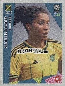 Figurina Chantelle Swaby - FIFA Women's World Cup Australia & New Zealand 2023
 - Panini