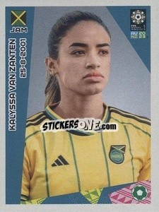 Sticker Kalyssa van Zanten - FIFA Women's World Cup Australia & New Zealand 2023
 - Panini