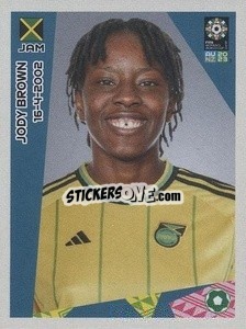 Cromo Jody Brown - FIFA Women's World Cup Australia & New Zealand 2023
 - Panini