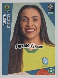Figurina Marta - FIFA Women's World Cup Australia & New Zealand 2023
 - Panini