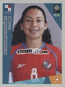 Figurina Schiandra González - FIFA Women's World Cup Australia & New Zealand 2023
 - Panini