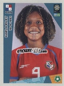 Sticker Karla Riley - FIFA Women's World Cup Australia & New Zealand 2023
 - Panini