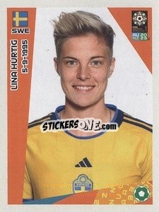 Sticker Lina Hurtig - FIFA Women's World Cup Australia & New Zealand 2023
 - Panini