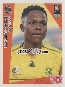 Sticker Bongeka Gamede - FIFA Women's World Cup Australia & New Zealand 2023
 - Panini
