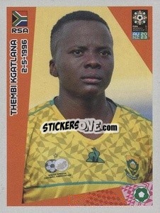 Sticker Thembi Kgatlana - FIFA Women's World Cup Australia & New Zealand 2023
 - Panini