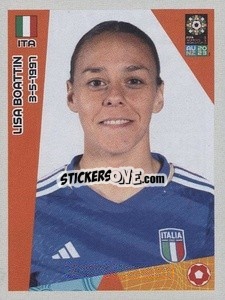 Sticker Lisa Boattin - FIFA Women's World Cup Australia & New Zealand 2023
 - Panini