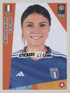 Sticker Cecilia Salvai - FIFA Women's World Cup Australia & New Zealand 2023
 - Panini