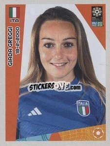 Figurina Giada Greggi - FIFA Women's World Cup Australia & New Zealand 2023
 - Panini