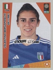 Sticker Valentina Bergamaschi - FIFA Women's World Cup Australia & New Zealand 2023
 - Panini