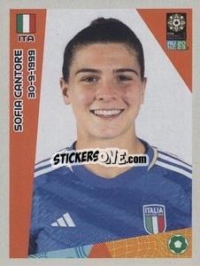 Sticker Sofia Cantore - FIFA Women's World Cup Australia & New Zealand 2023
 - Panini