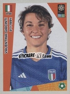 Sticker Valentina Giacinti - FIFA Women's World Cup Australia & New Zealand 2023
 - Panini