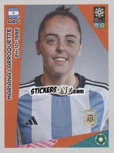 Sticker Mariana Larroquette - FIFA Women's World Cup Australia & New Zealand 2023
 - Panini