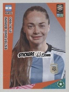 Sticker Estefanía Banini - FIFA Women's World Cup Australia & New Zealand 2023
 - Panini