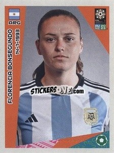 Sticker Florencia Bonsegundo - FIFA Women's World Cup Australia & New Zealand 2023
 - Panini
