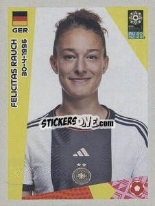 Sticker Felicitas Rauch - FIFA Women's World Cup Australia & New Zealand 2023
 - Panini