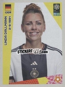 Sticker Linda Dallmann - FIFA Women's World Cup Australia & New Zealand 2023
 n. 522 - Panini