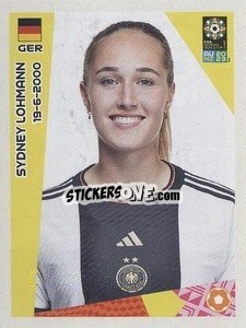 Sticker Sydney Lohmann - FIFA Women's World Cup Australia & New Zealand 2023
 - Panini