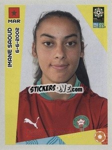 Sticker Imane Saoud - FIFA Women's World Cup Australia & New Zealand 2023
 - Panini