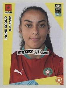 Sticker Imane Saoud - FIFA Women's World Cup Australia & New Zealand 2023
 n. 536 - Panini