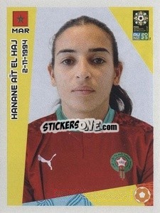 Sticker Hanane Aït El Haj - FIFA Women's World Cup Australia & New Zealand 2023
 n. 539 - Panini
