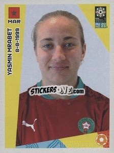 Sticker Yasmin Mrabet - FIFA Women's World Cup Australia & New Zealand 2023
 - Panini